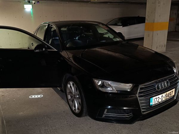 Audi A4 Saloon, Petrol, 2017, Black