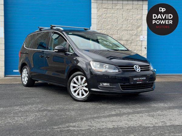 Volkswagen Sharan MPV, Diesel, 2014, Black