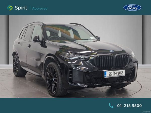 BMW X5 SUV, Petrol Plug-in Hybrid, 2025, Black