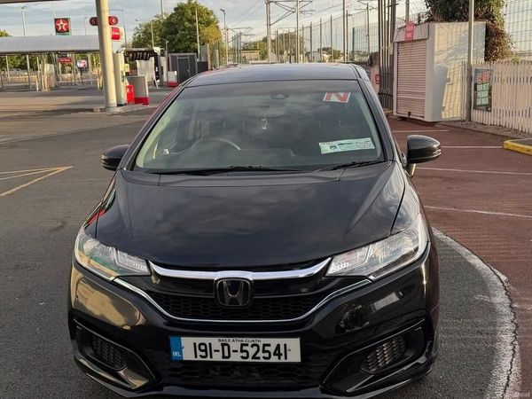 Honda Fit Hatchback, Petrol Hybrid, 2019, Black