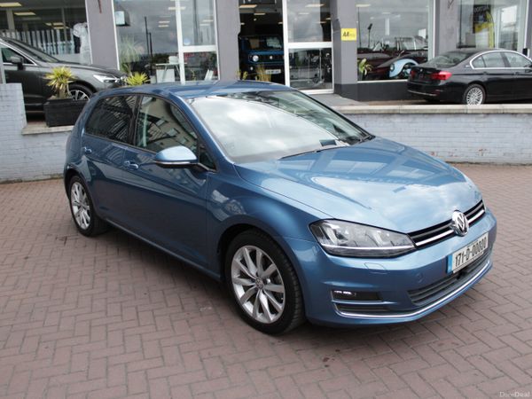 Volkswagen Golf Hatchback, Petrol, 2017, Blue