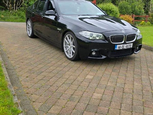 BMW 5-Series Saloon, Diesel, 2014, Black