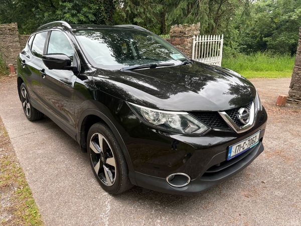 Nissan Qashqai SUV, Diesel, 2017, Black