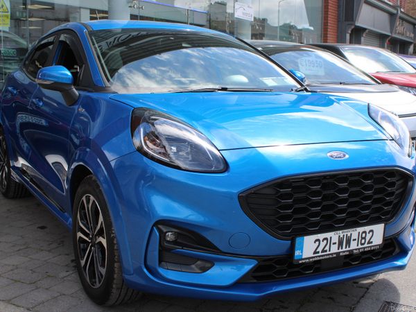 Ford Puma MPV, Petrol Hybrid, 2022, Blue