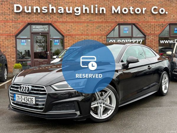 Audi A5 Coupe, Diesel, 2017, Black