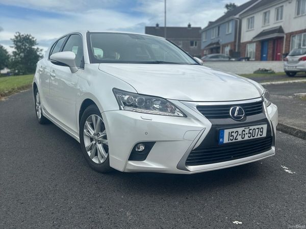 Lexus CT Hatchback, Petrol Hybrid, 2015, White