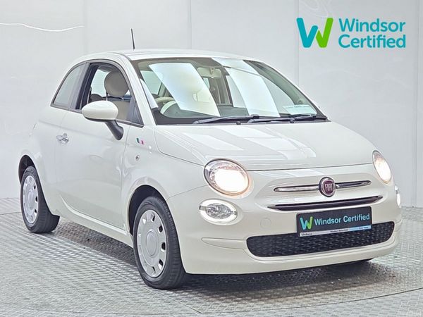 Fiat 500 Hatchback, Petrol, 2019, White