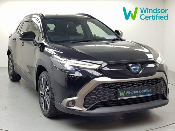 Toyota Corolla Cross SUV, Petrol Hybrid, 2022, Black