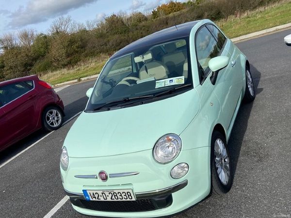 Fiat 500 Hatchback, Petrol, 2014, Green