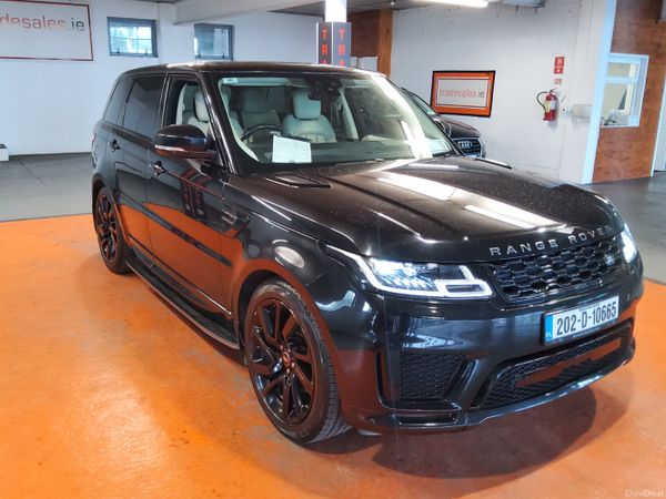 Land Rover Range Rover Sport SUV, Diesel, 2020, Black
