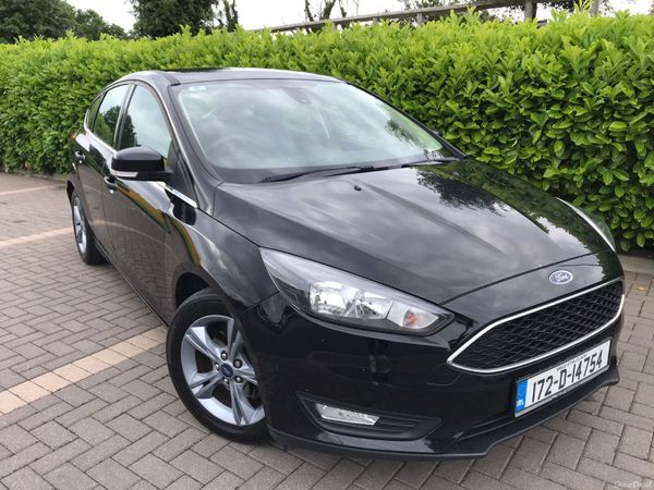 Ford Focus Hatchback, Diesel, 2017, Black