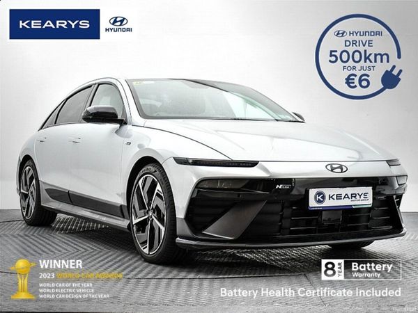 Hyundai IONIQ 6 Saloon, Electric, 2026, Silver