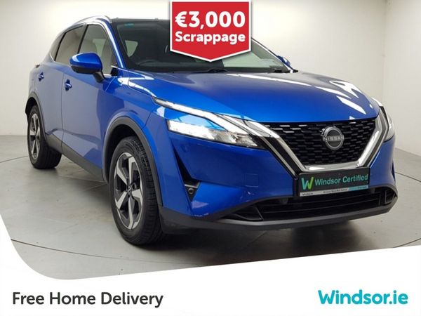 Nissan Qashqai MPV, Petrol Hybrid, 2024, Blue
