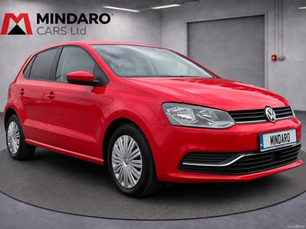 Volkswagen Polo Hatchback, Petrol, 2016, Red