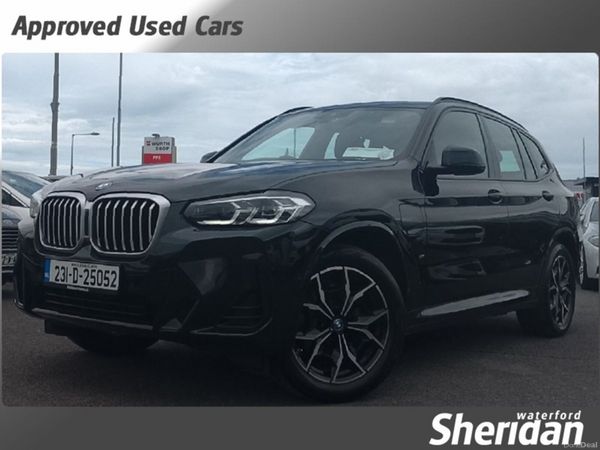 BMW X3 SUV, Petrol Plug-in Hybrid, 2023, Black