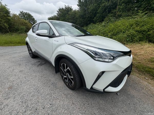 Toyota C-HR Hatchback, Petrol Hybrid, 2021, White