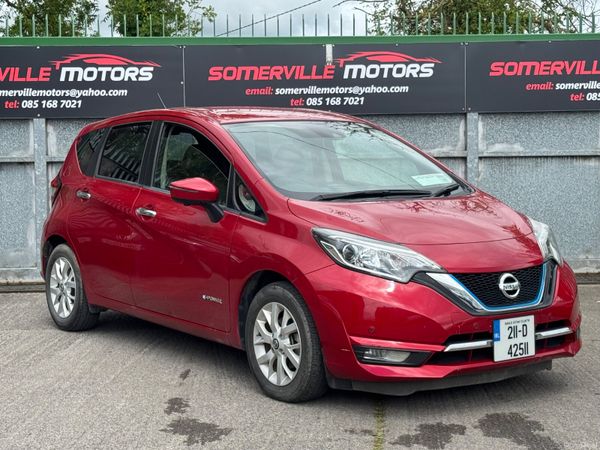 Nissan Note MPV, Petrol Hybrid, 2021, Red