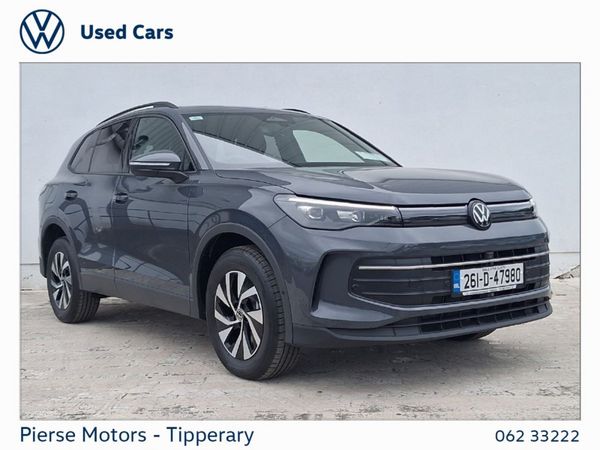 Volkswagen Tiguan SUV, Petrol Plug-in Hybrid, 2026, Grey