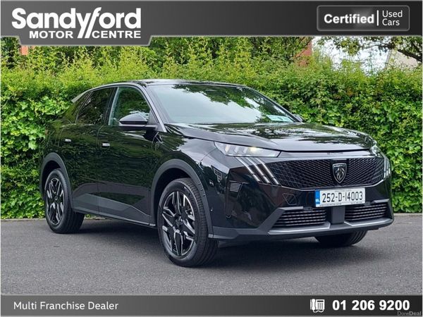 Peugeot 3008 SUV, Petrol Hybrid, 2025, Black