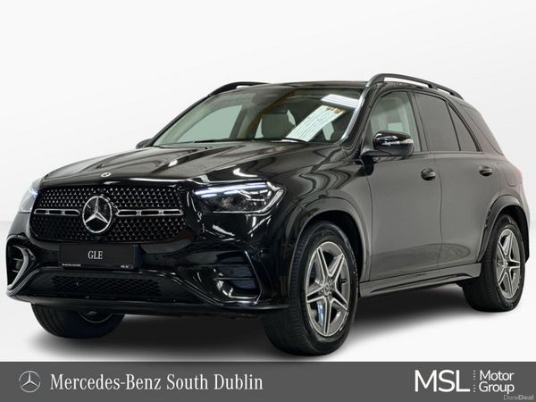 Mercedes-Benz GLE SUV, Diesel Plug-in Hybrid, 2026, Black