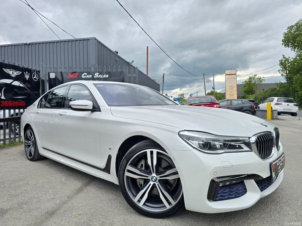 BMW 7-Series Saloon, Petrol Plug-in Hybrid, 2017, White