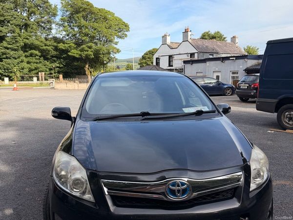 Toyota Auris Hatchback, Petrol Hybrid, 2011, Black