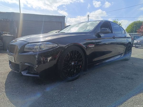 BMW 5-Series Saloon, Diesel, 2014, Black