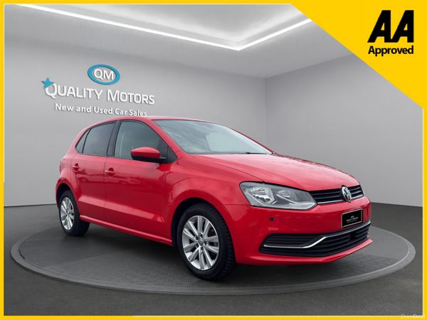 Volkswagen Polo Hatchback, Petrol, 2016, Red