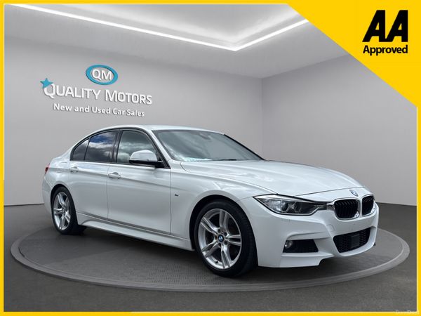 BMW 3-Series Saloon, Petrol, 2015, White