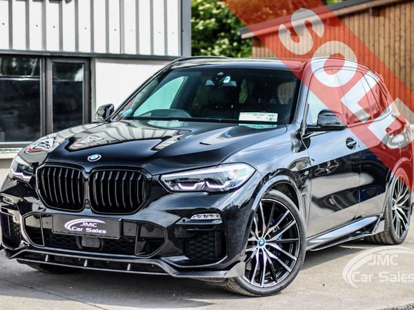 BMW X5 SUV, Petrol Plug-in Hybrid, 2021, Black