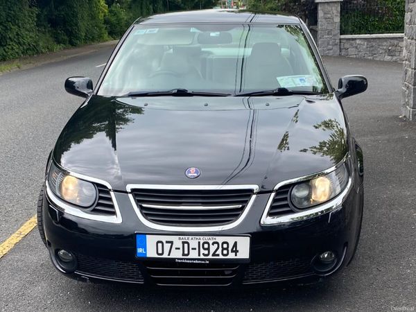 Saab 9-5 Saloon, Ethanol Petrol, 2007, Black