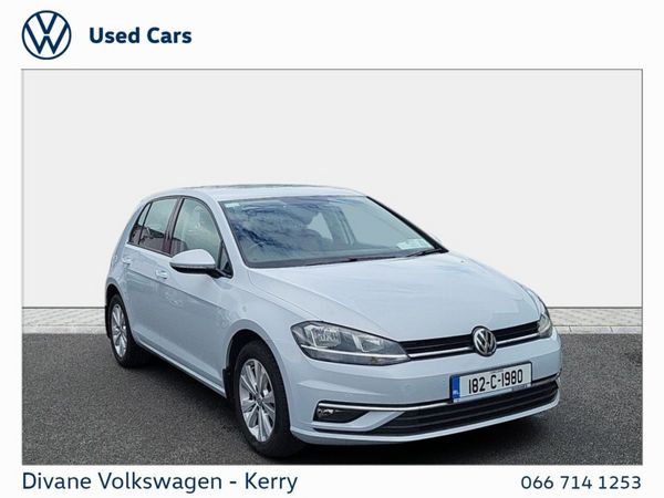 Volkswagen Golf Estate, Diesel, 2018, White