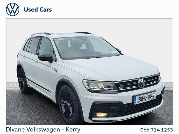 Volkswagen Tiguan SUV, Diesel, 2020, White