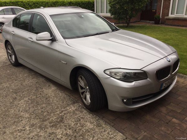 BMW 5-Series Saloon, Diesel, 2012, Silver