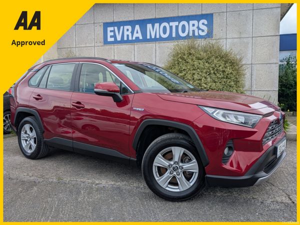 Toyota RAV4 SUV, Petrol Hybrid, 2019, Red