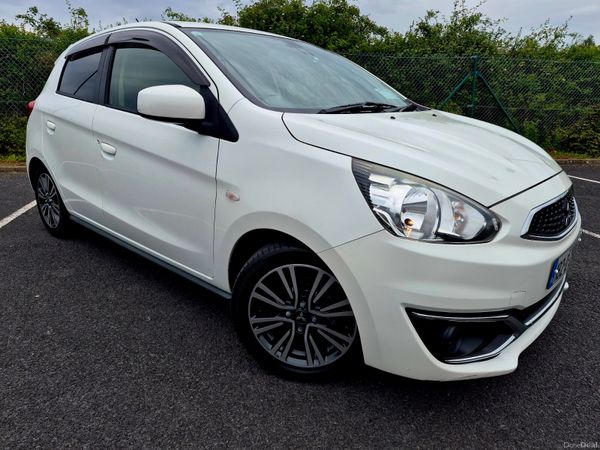 Mitsubishi Mirage Hatchback, Petrol, 2018, White