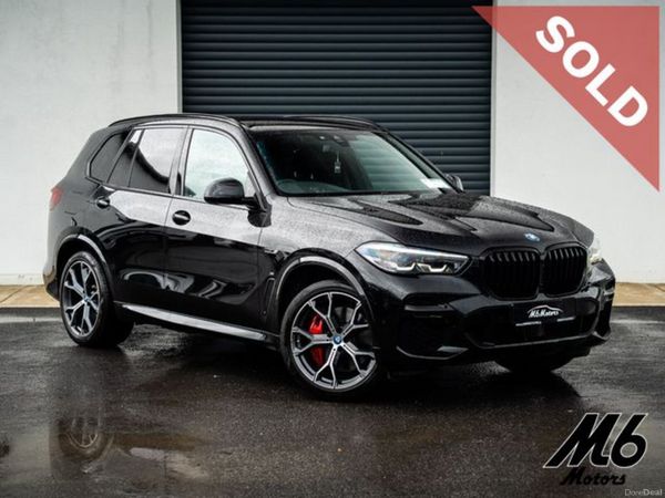 BMW X5 SUV, Petrol Hybrid, 2022, Black