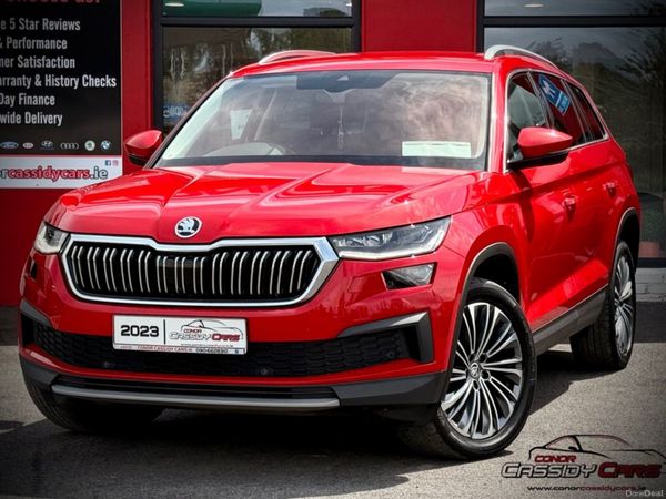 Skoda Kodiaq Estate, Diesel, 2023, Red