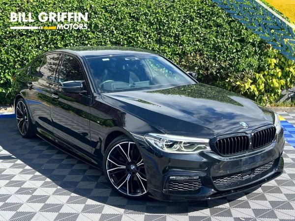 BMW 5-Series Saloon, Diesel, 2019, Black