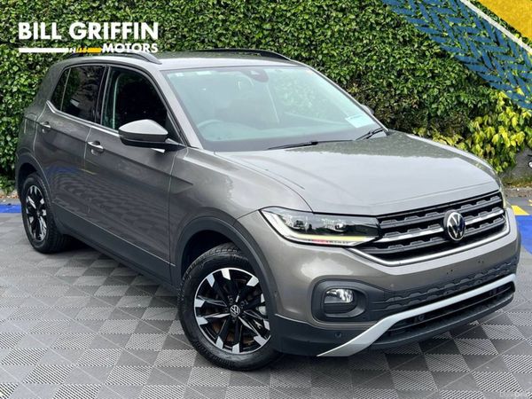 Volkswagen T-Cross SUV, Petrol, 2021, Grey