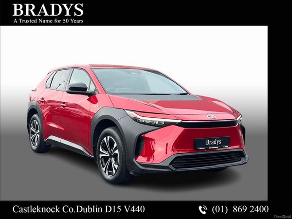 Toyota bZ4X SUV, Electric, 2023, Red