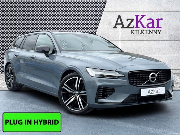 Volvo V60 Estate, Petrol Plug-in Hybrid, 2022, Grey