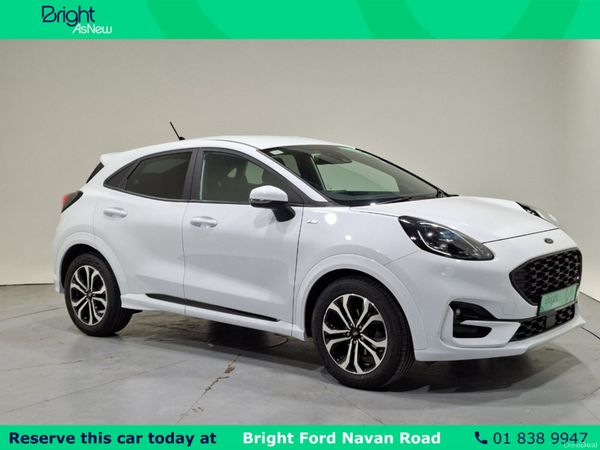 Ford Puma MPV, Petrol Hybrid, 2024, White