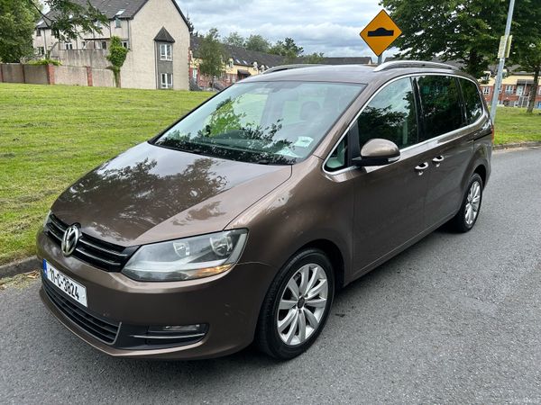 Volkswagen Sharan MPV, Diesel, 2011, Brown