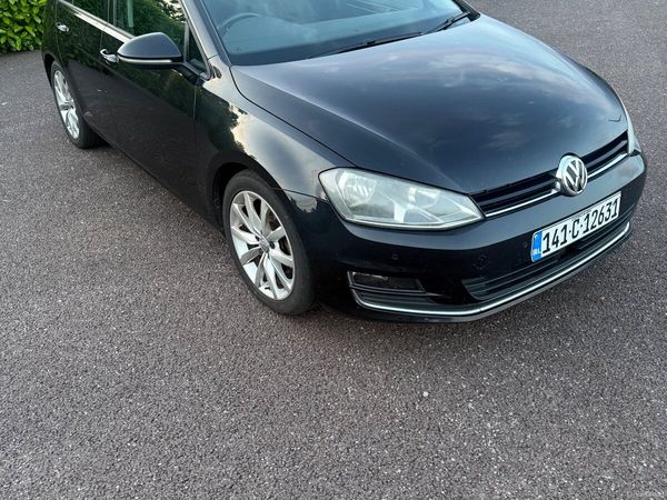 Volkswagen Golf Hatchback, Diesel, 2014, Black