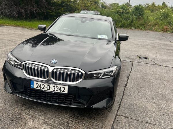 BMW 3-Series Saloon, Petrol Plug-in Hybrid, 2024, Black