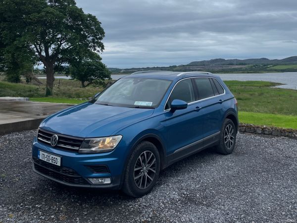 Volkswagen Tiguan SUV, Diesel, 2017, Blue