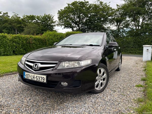 Honda Accord Saloon, Petrol, 2007, Black