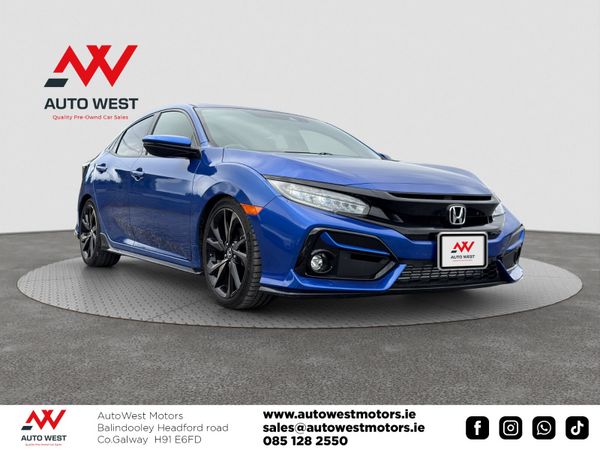 Honda Civic Hatchback, Petrol, 2018, Blue