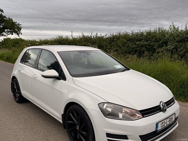 Volkswagen Golf Hatchback, Diesel, 2013, White